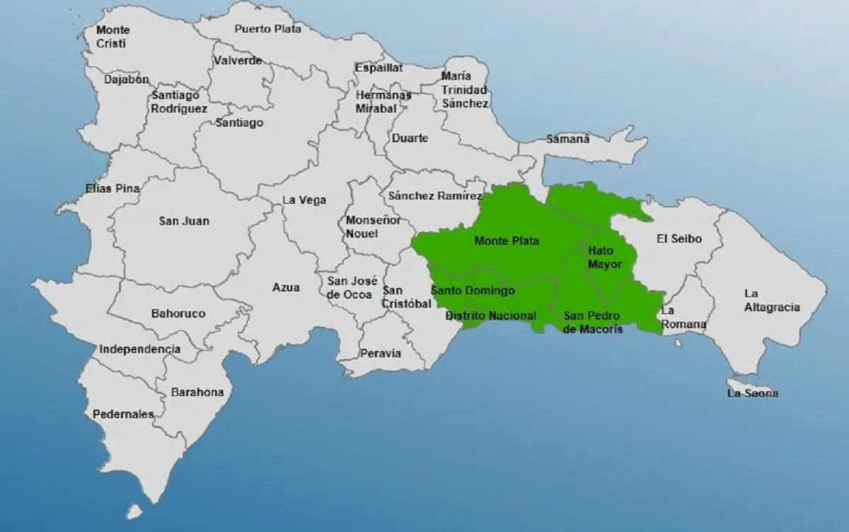 COE emite alerta verde para cuatro provincias