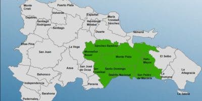 COE aumenta a 7 las provincias en alerta por vaguada