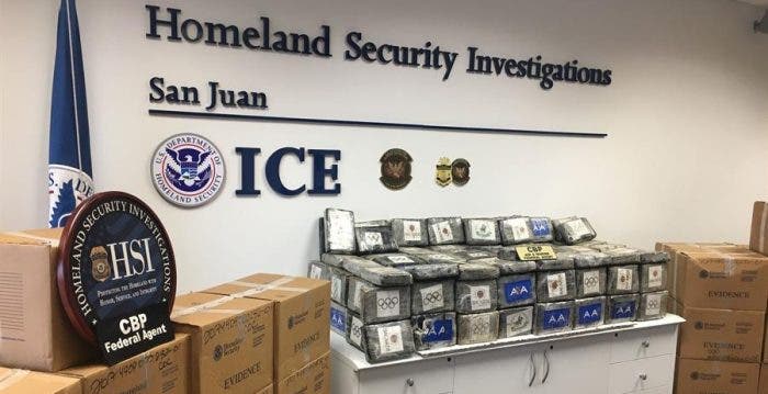 Detienen a 2 dominicanos con cocaína valorada en US$7 millones en Puerto Rico