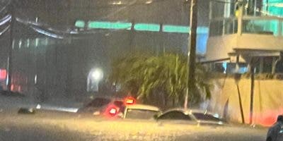 Así colapsó Santo Domingo y el Distrito Nacional con tres horas de intensas lluvias