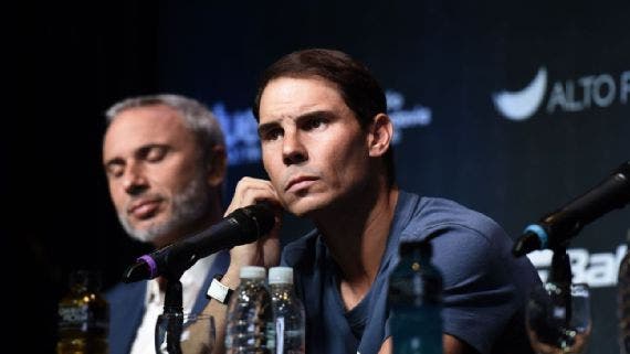 Rafael Nadal ilusionado tras poder jugar con Gabriela Sabatini