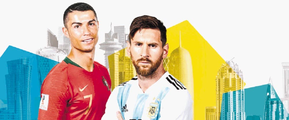 Messi y Cristiano Tras gloria en último Mundial de Qatar 2022