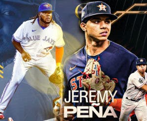 Jeremy Peña y Vladimir Guerrero Jr. ganan Guante de Oro