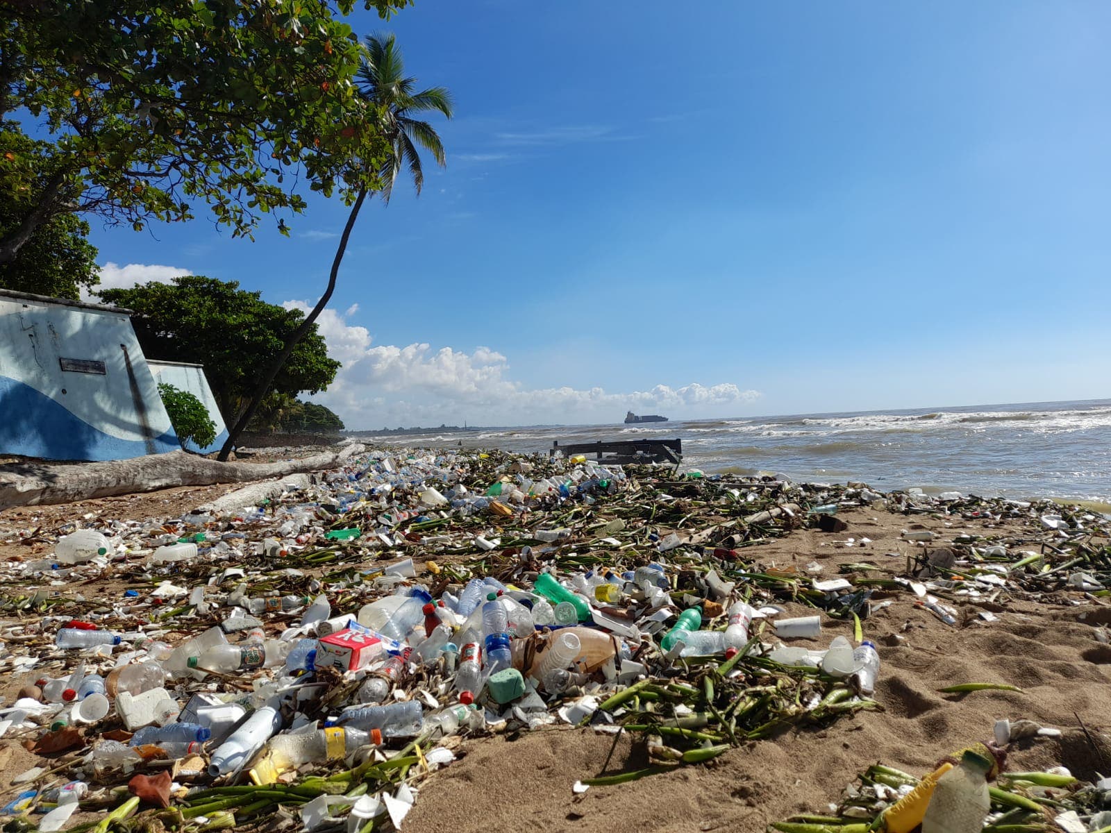 Malecón de SD vuelve a ser un «zafacón» de plásticos