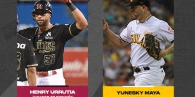 Henry Urrutia y Yunesky Maya acaparan honores del MVP de la Semana