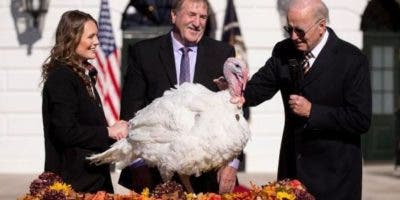 Biden indulta a dos pavos por Acción de Gracias y bromea sobre las elecciones