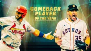 Albert Pujols y Justin Verlander ganan el Regreso del Año del 2022