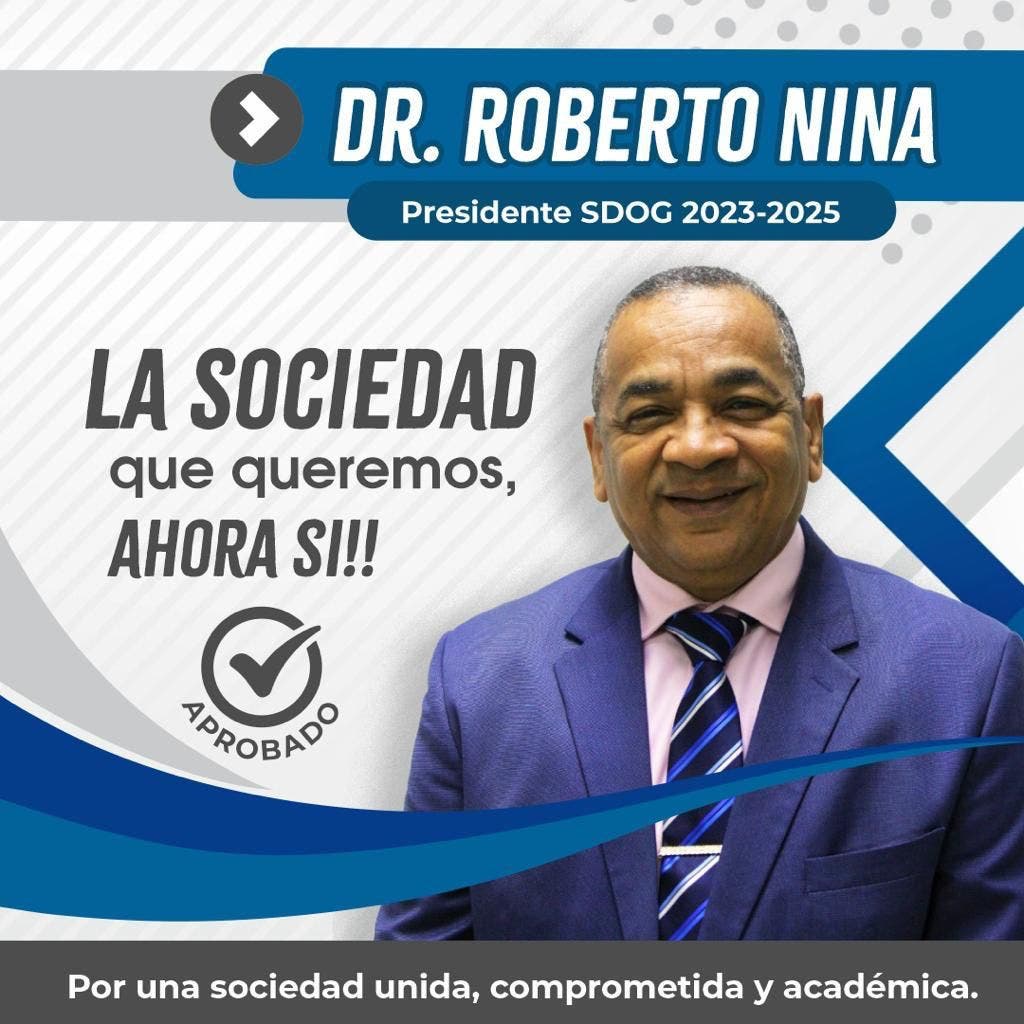 Doctor Roberto Nina presenta su candidatura a la presidencia de la Sociedad de Obstetricia y Ginecología