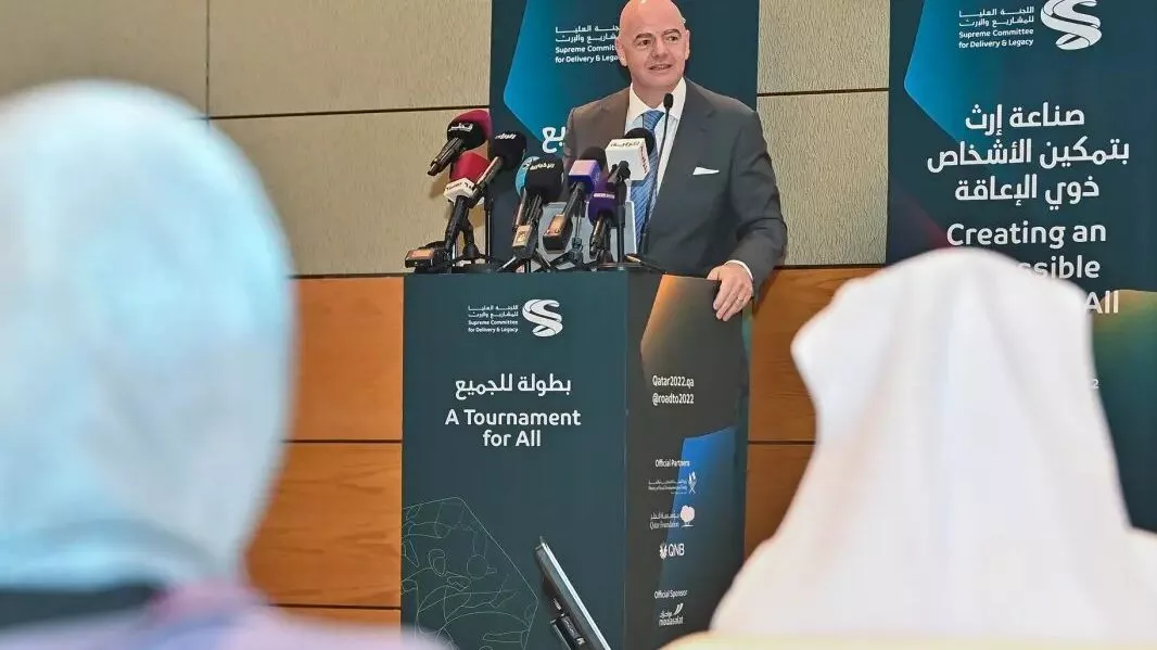 Gianni Infantino: «Qatar 2022 será el Mundial más accesible e inclusivo»