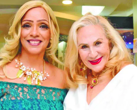 Miosotis Joaquin y Margarita Tejeda.