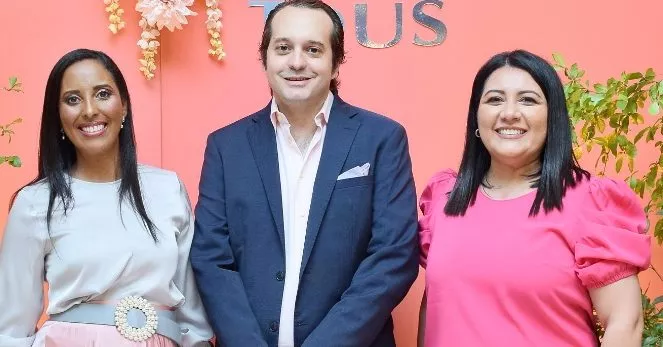 Claudia Valenzuela, Luis Sansón y Brigitte Quintero.