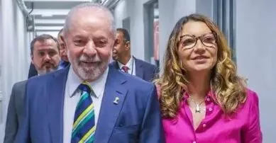 La nueva esposa de Lula lo acompañará en la ceremonia.