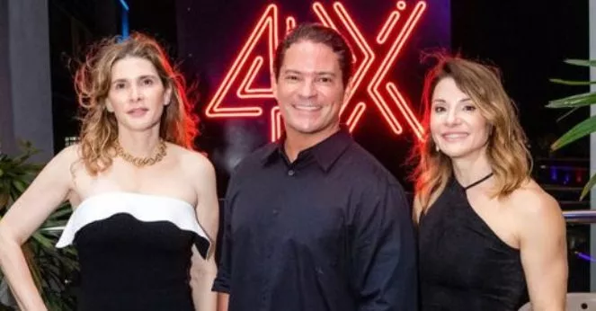 Lupe Ramos, Emilio Ovalles y Raquel González.