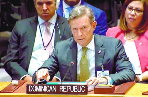 Dominicana vuelve con tema Haití ante ONU