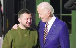 Joe Biden recibe a Zelensky, promete apoyo