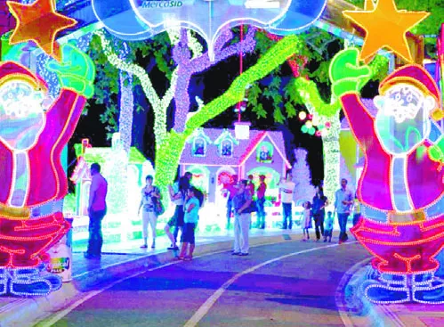 Villa Navidad, en el Palacio de los Deportes, lugar encantado.