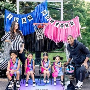 «Hoy ya en mis brazos», Amelia Vega da a luz su quinto hijo