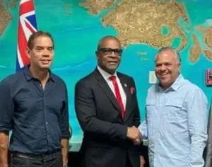 Visita al primer ministro de las Islas Turcas y Caicos