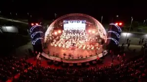 Gran Gala de Navidad enamora a los presentes en el anfiteatro de Puerto Plata