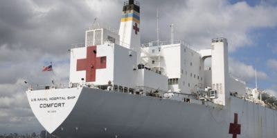 El buque hospital Comfort lleva a cabo su misión humanitaria en RD