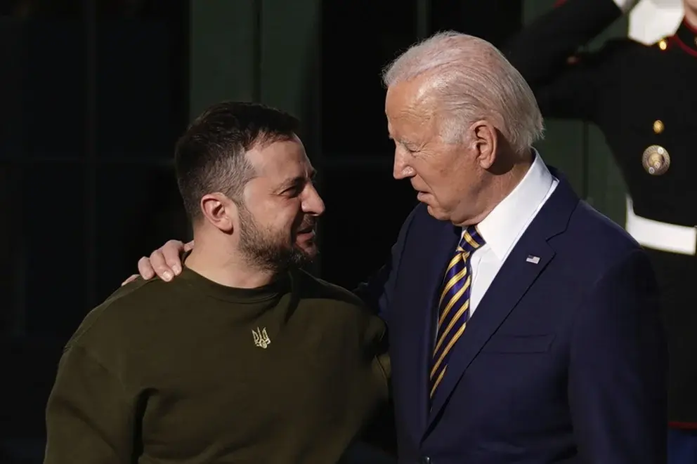 Zelenskyy se reúne con Biden en la Casa Blanca