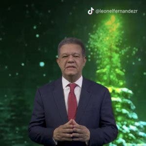 Leonel Fernández abre cuenta oficial de TikTok con mensaje de Navidad