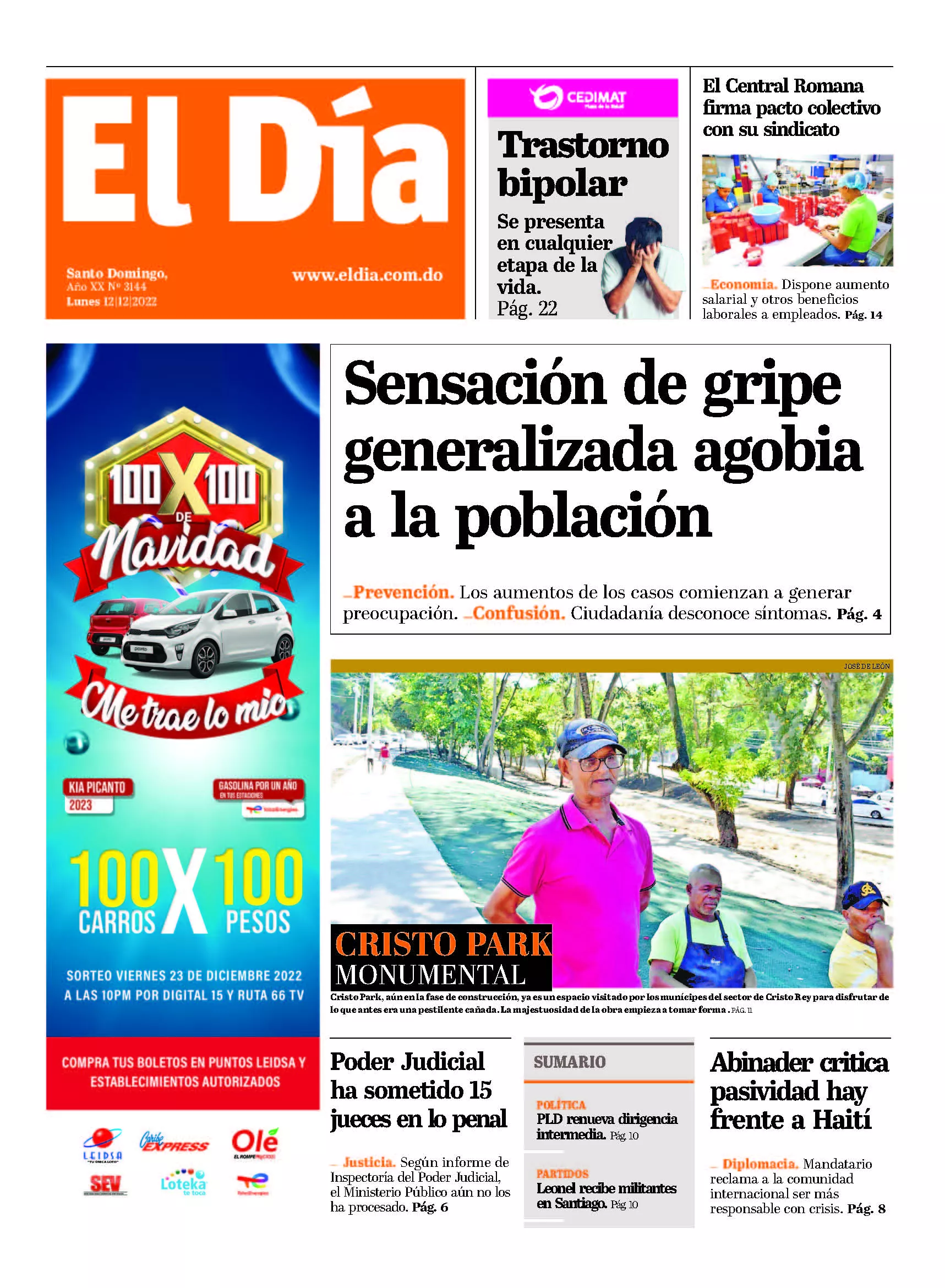 Portada impresa