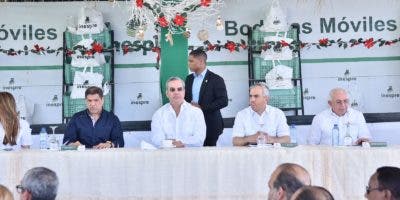 Presidente Abinader encabeza lanzamiento de las Ferias Navideñas de Inespre