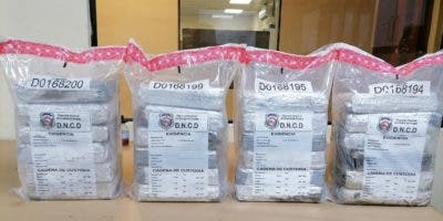Autoridades incautan 24 paquetes de cocaína en contenedor ocupado en Puerto Multimodal Caucedo