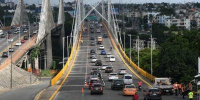 Cerrarán puente Duarte a partir del sábado para corregir fallas en juntas