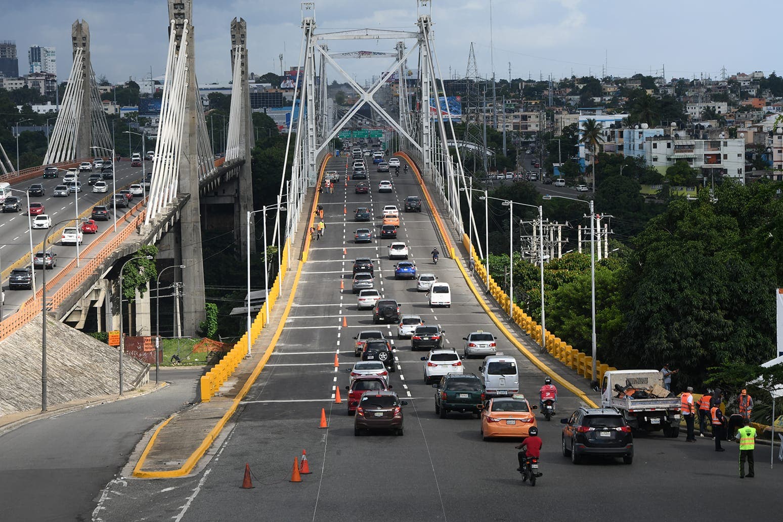 Cerrarán puente Duarte a partir del sábado para corregir fallas en juntas
