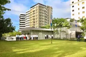 Bendicen casa presidencial en Santiago de Los Caballeros