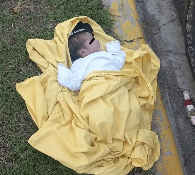 Bebé abandonado en Medio Ambiente permanece en hospital y bajo protección del MP