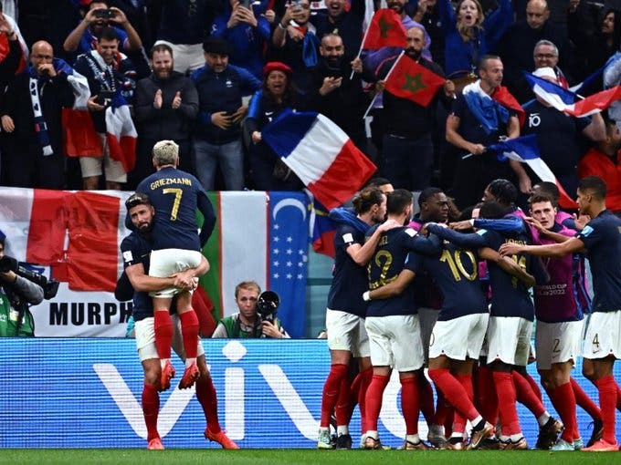 Francia vence a Inglaterra y es semifinalista de Qatar 2022