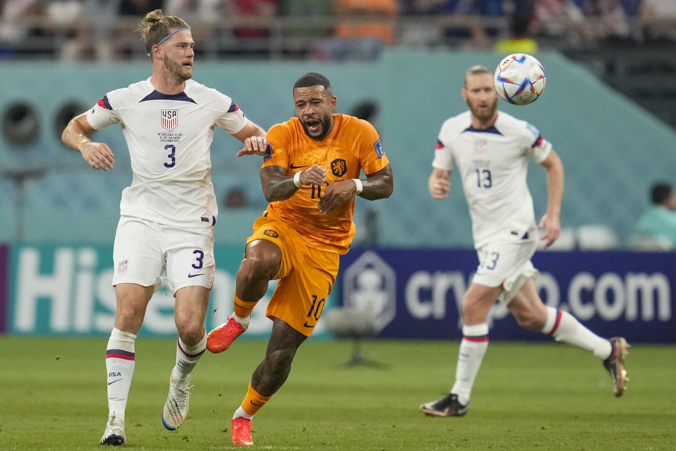 Holanda impone su pegada ante EEUU y avanza a cuartos de final del Mundial de Qatar