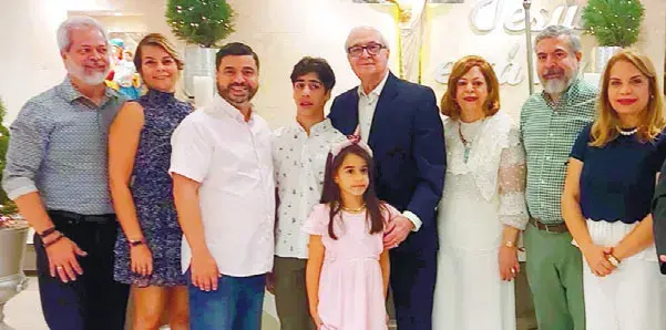 Luis y Mildred  celebran  61 años con misa de Acción de Gracias