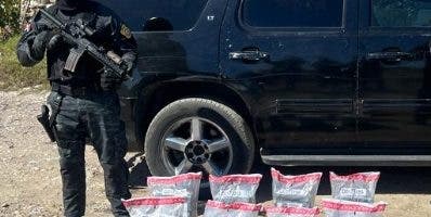 La DNCD ocupa 60 paquetes de cocaína