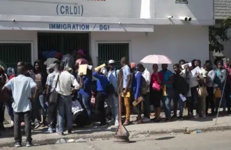 Haitianos viajarían vía legal a  EE.UU.
