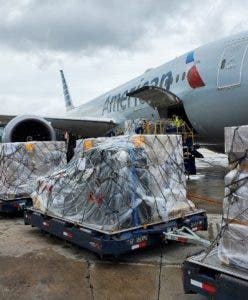 American Airlines Cargo con suministro para Haití