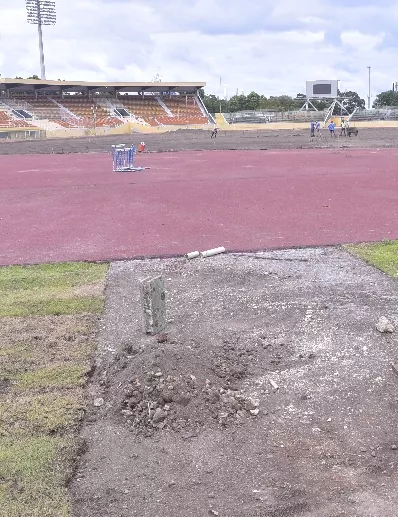 Deportes anuncia reparación de pista