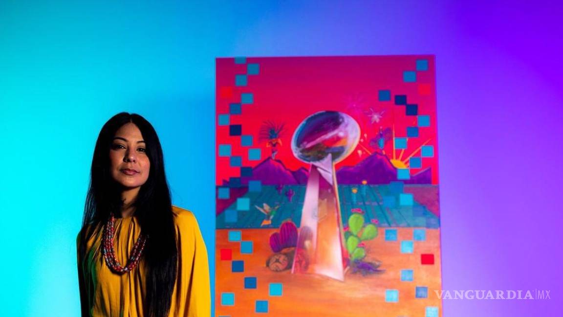 “La Morena», la latina-aborigen creadora del arte del Super Bowl 2023