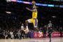 LeBron anota 46 puntos con 9 triples, pero Lakers caen ante Clippers