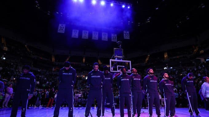 La NBA se unen para protestar ante la muerte de Tyre Nichols