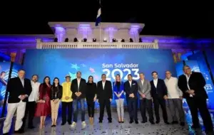 San Salvador presenta logo Juegos Centroamericanos y del Caribe 2023