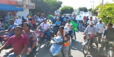 Pobladores de Pedernales y otras provincias se movilizan en apoyo al fideicomiso