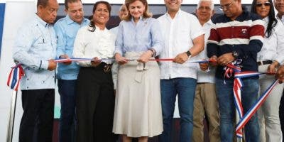 Gobierno inaugura tres obras en Sánchez Ramírez