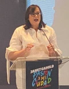 Janet Camilo anuncia aspiraciones a dirigir alcaldía del Distrito Nacional