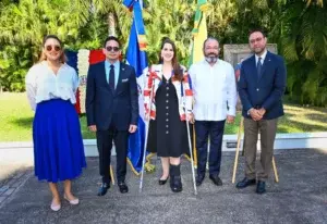 Embajada dominicana en Jamaica rinde tributo a Duarte