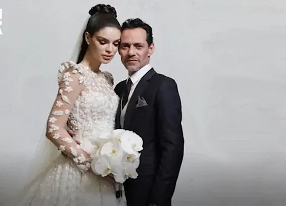 Salen a la luz primeras imágenes de la boda de Marc Anthony y Nadia Ferreira