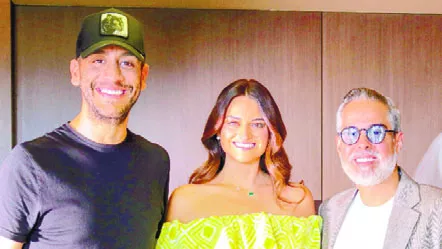 Reading Pantaleón, Alix Aspe y   Luis Domínguez.